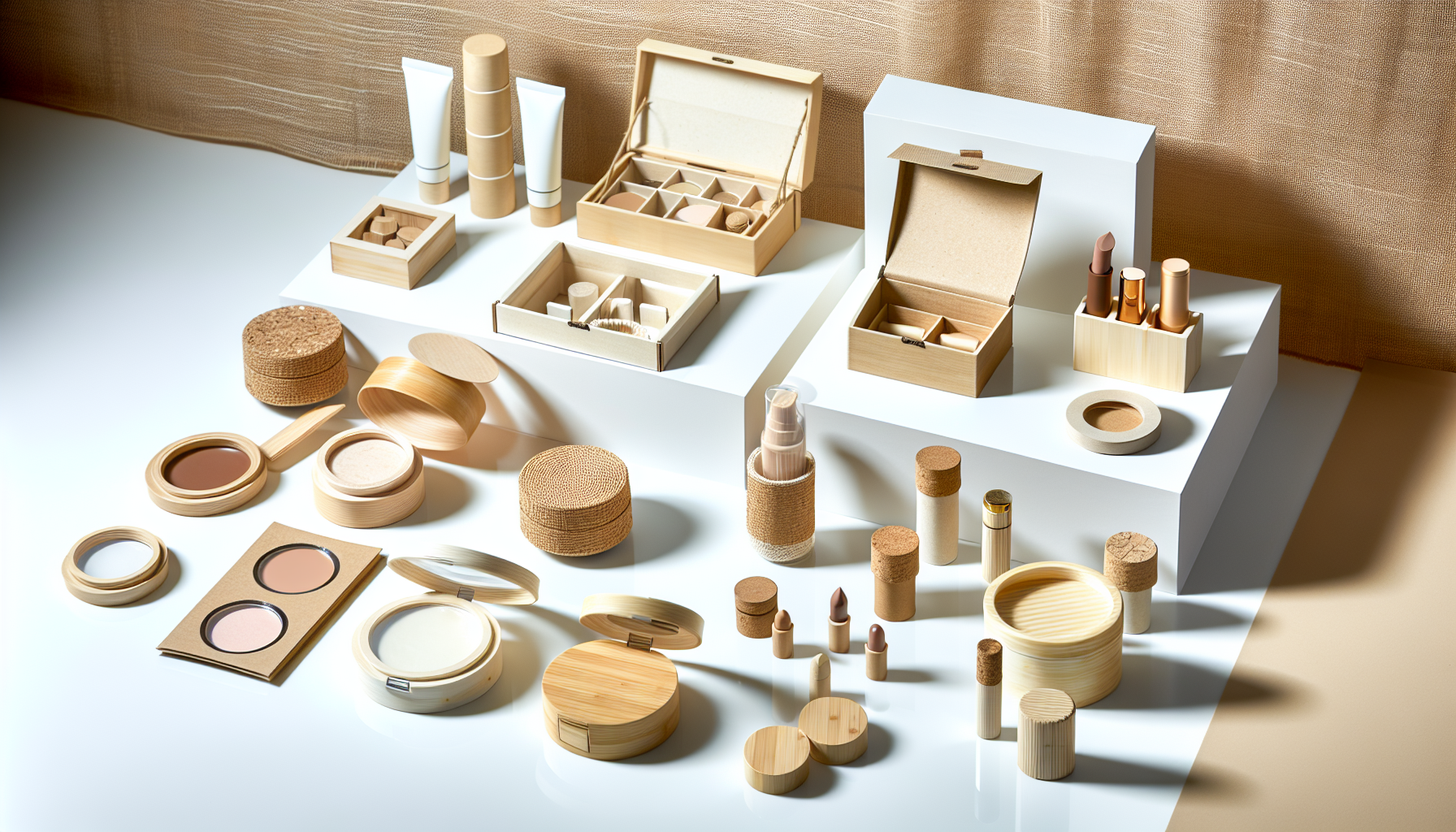 プラスチックフリー包装材料とリサイクル可能な容器